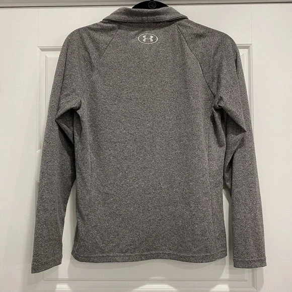 Under Armour Women's S Heat Gear Full Zip Style 1319383 050 - Picture 5 of 8